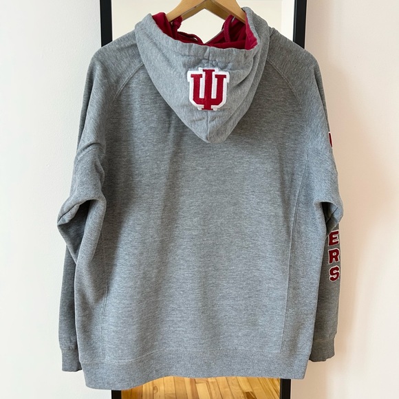 Vintage Y2K Indiana Hoosiers Champion hoodie sweater sweatshirt collegiate NCAA - Picture 10 of 16